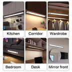 LED Motion Sensor Cabinet Light USB Rechargeable